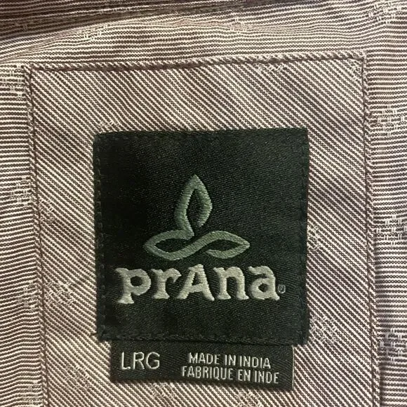 Prana shirt L (5113) - Picture 9 of 10